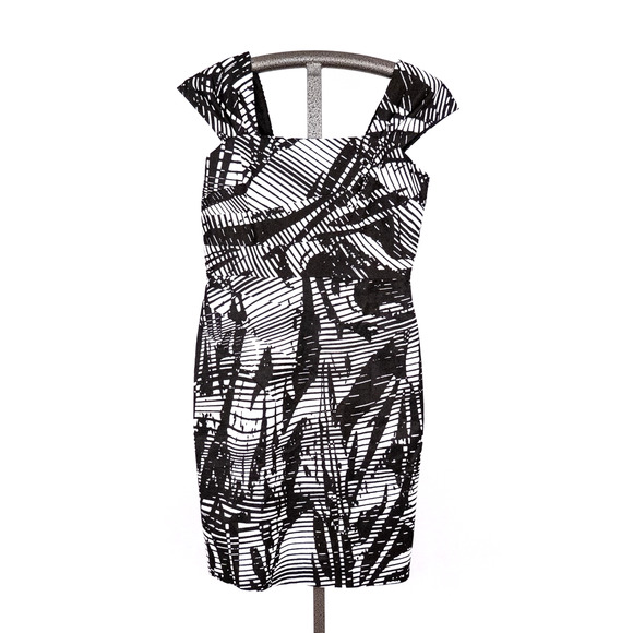 Teri Jon Rickie Freeman Classic Sheath Dress Size 8 Career Capsule Day to Night - Picture 1 of 5